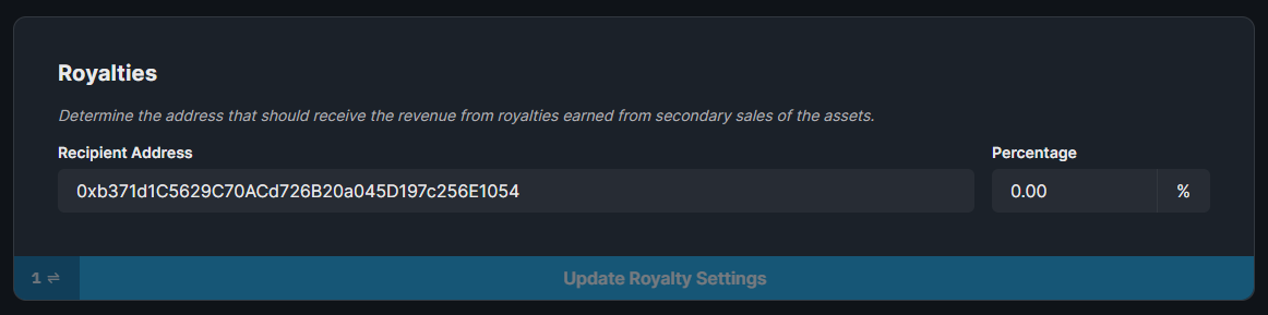 Pack Royalty
